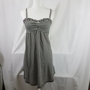 Roxy Stripe Sundress M Nwt